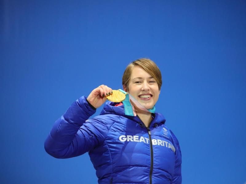 Beendet ihre Skeleton-Karriere: Lizzy Yarnold. Foto: Michael Kappeler