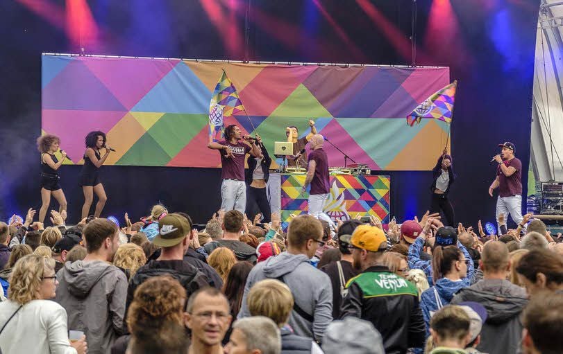 Der nächste Höhepunkt folgte prompt: Culcha Candela spielten am Sonntag.