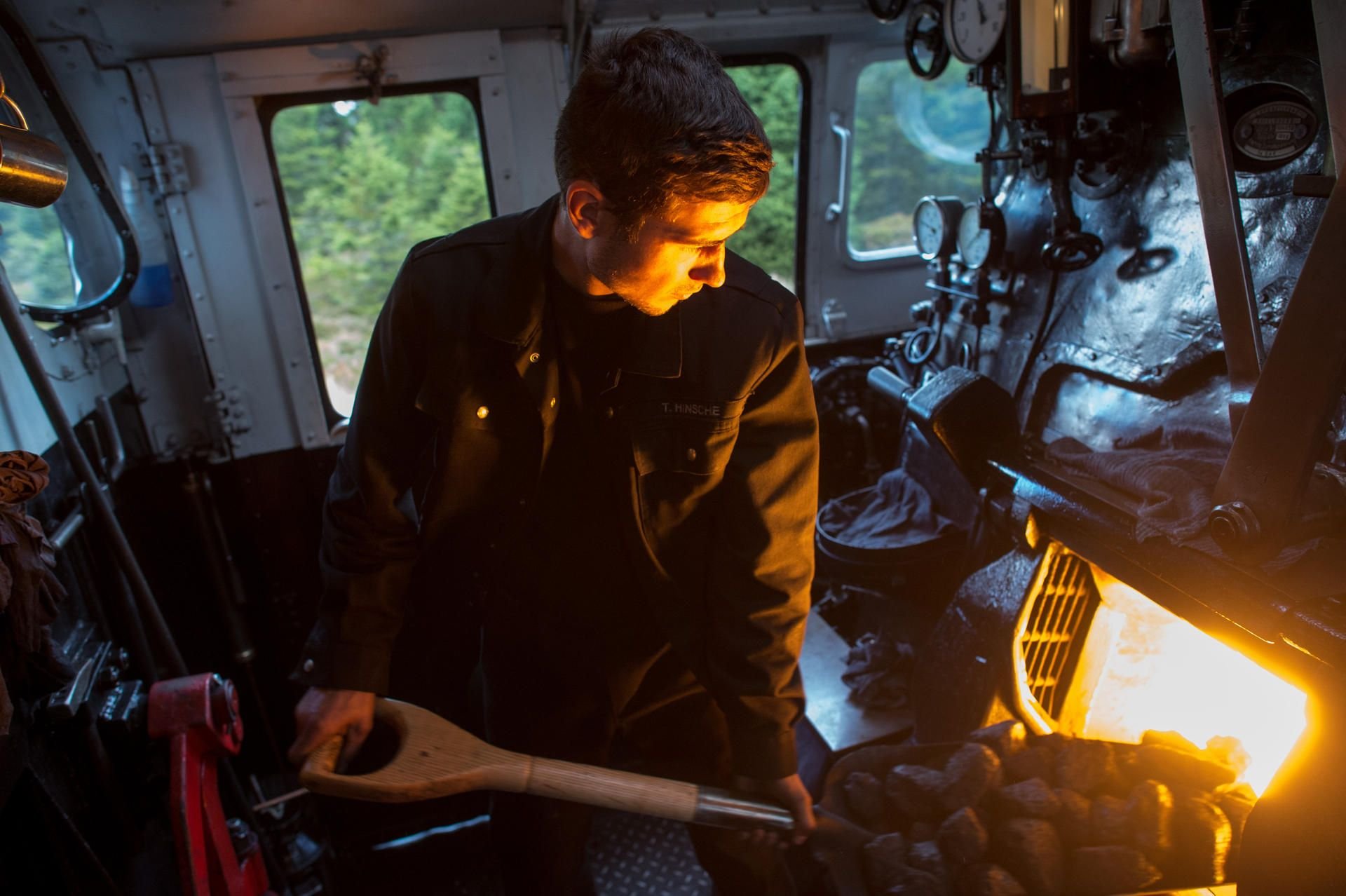 Tobias Hinsche von der Harzer Schmalspurbahn