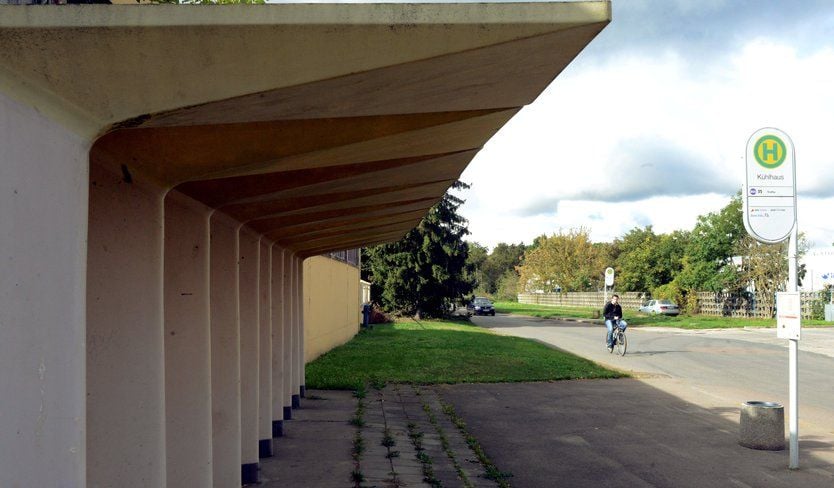 Der Architekt des Wartehauses ist bislang unbekannt.