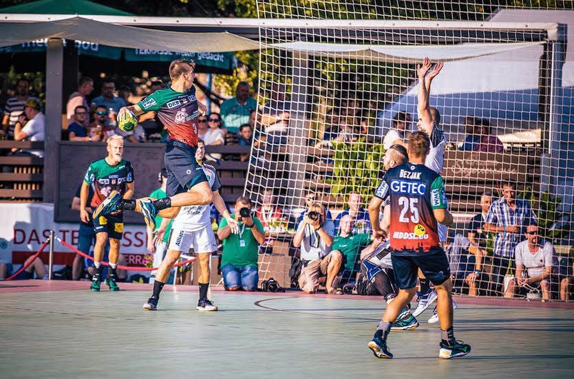 Bereits 2018 bestritten Magdeburg und Leipzig ein fulminantes Auftaktspiel.