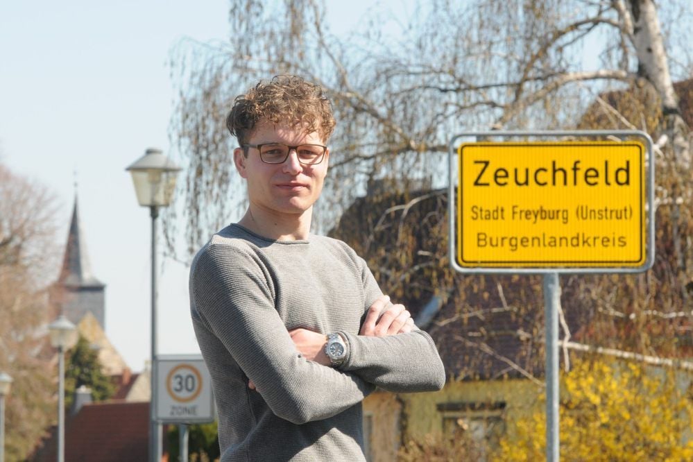 Geht es um die Zeuchfelder Geschichte, weiß Paul Jänicke Bescheid. Obwohl noch jung an Jahren, ist er ein begeisterter Ortschronist.