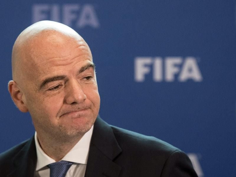 Gianni Infantino hat mit großzügigen Gaben einen Jugendfreund in den Verdacht der Vorteilsnahme gebracht. Foto: Ennio Leanza/KEYSTONE/dpa
