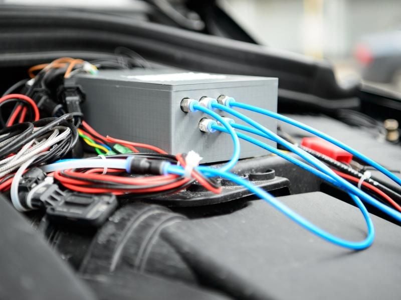 Die Hardware-Nachrüstungen, Umbauten am Motor, sind Teil eines Maßnahmenpakets der Bundesregierung für bessere Luft in Städten. Foto: Sina Schuldt