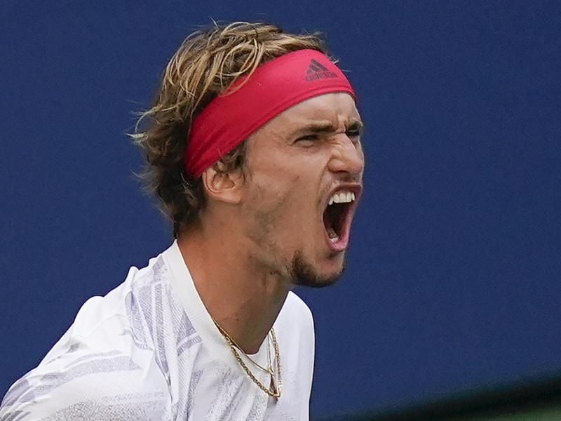 Alexander Zverev erreichte erstmals das Halbfinale der US Open. Foto: Seth Wenig/AP/dpa