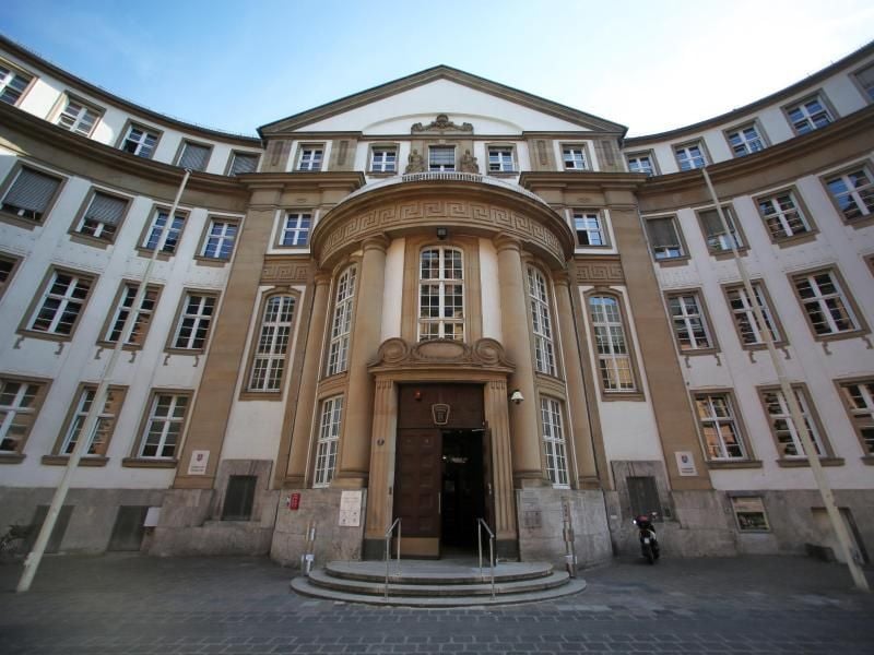 Das Landgericht und Amtsgericht in Frankfurt am Main (Hessen). Foto: Fredrik von Erichsen/Archiv