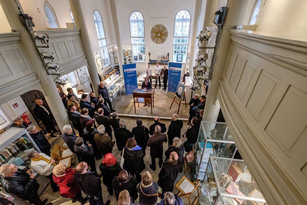 Zum traditionellen Neujahrsempfang der MIT in der Paul-Gerhardt-Kapelle begrüßte der Vorsitzende Harald Kremer zahlreichen Gäste.