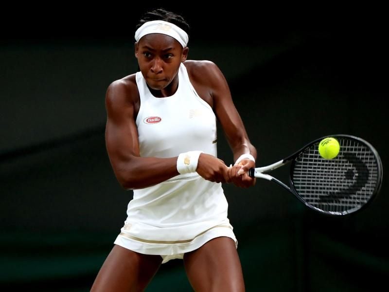 Sorgt in Wimbledon weiter für Furore: Cori Gauff. Foto: Mike Egerton/PA Wire