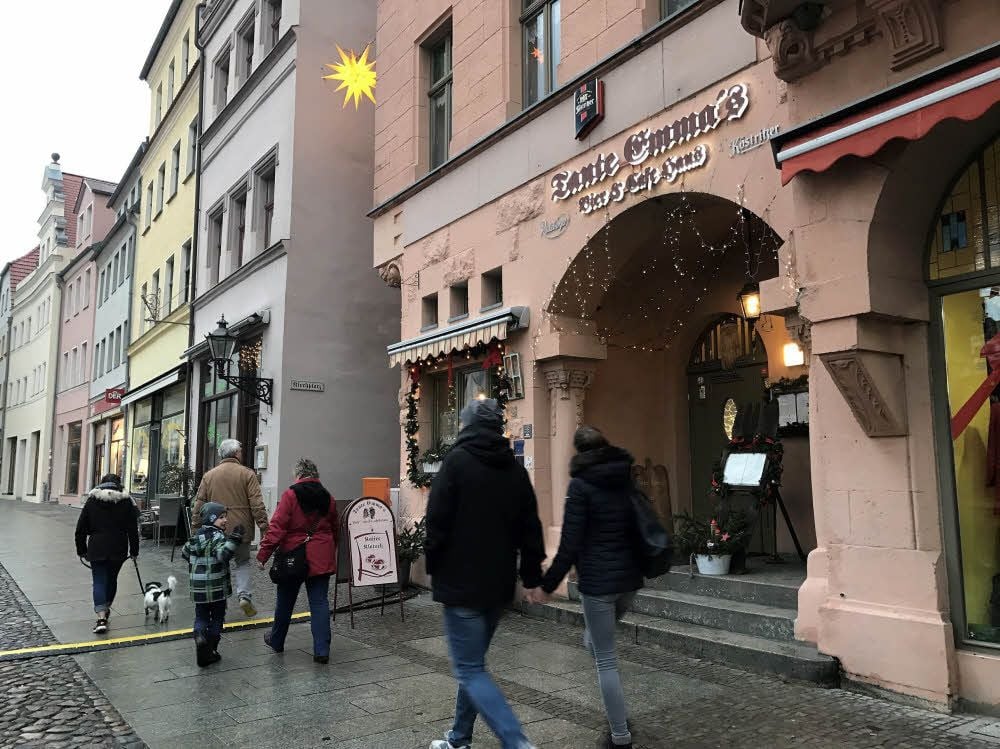 „Tante Emma“ ist eine Institution am Wittenberger Markt. Eröffnet wurde das Lokal 1998, in wenigen Wochen ist hier aber Schluss.