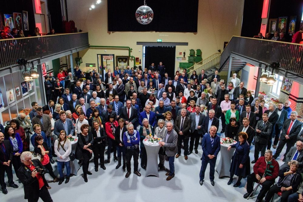 Im Naumburger „Kunstwerk Turbinenhaus“ empfängt die SPD des Burgenlandkreises viele Gäste zum Neujahrsempfang 2020.