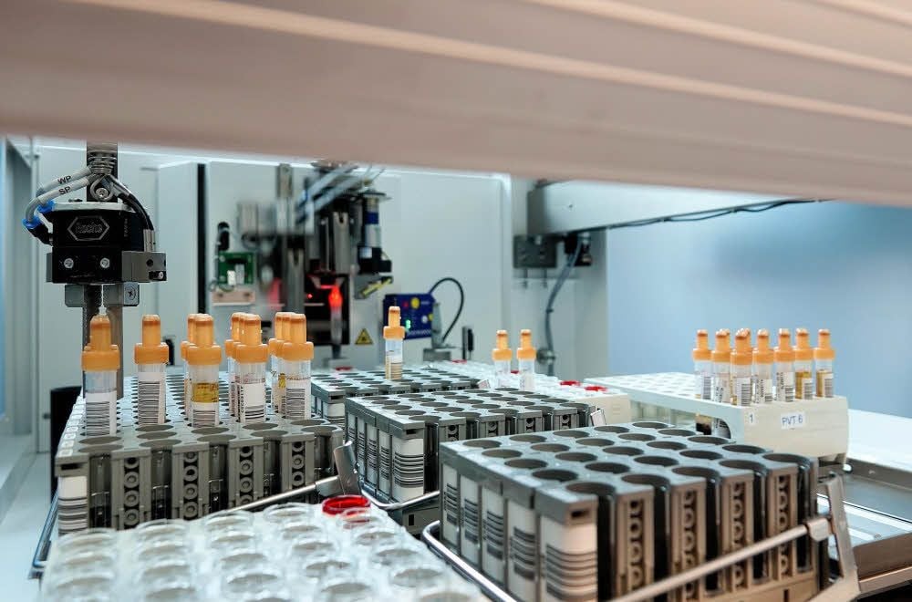 Das Carl-von-Basedow-Klinikum setzt auf hochmoderne Technik.