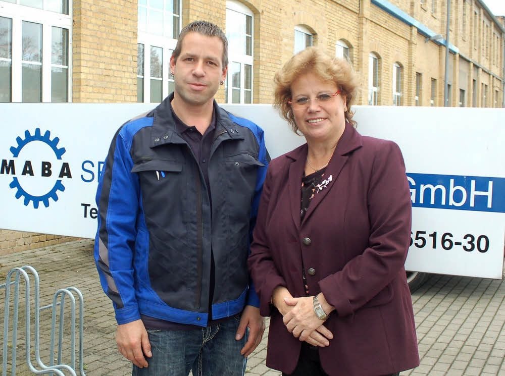 Dennis Wronski und Ingrid Weinhold