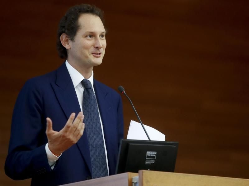 Glaubt an eine erfolgreiche Zukunft des Ferrari-Rennstalls: John Elkann. Foto: Antonio Calanni/AP/dpa
