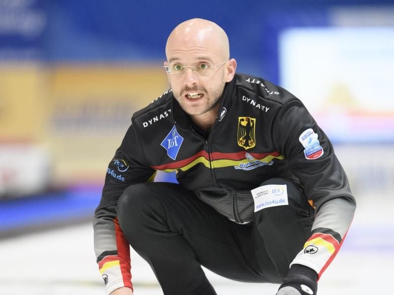 Musste mit Deutschlands Curlern elf Niederlagen bei der WM in Las Vegas hinnehmen: Alexander Baumann Foto: Gian Ehrenzeller
