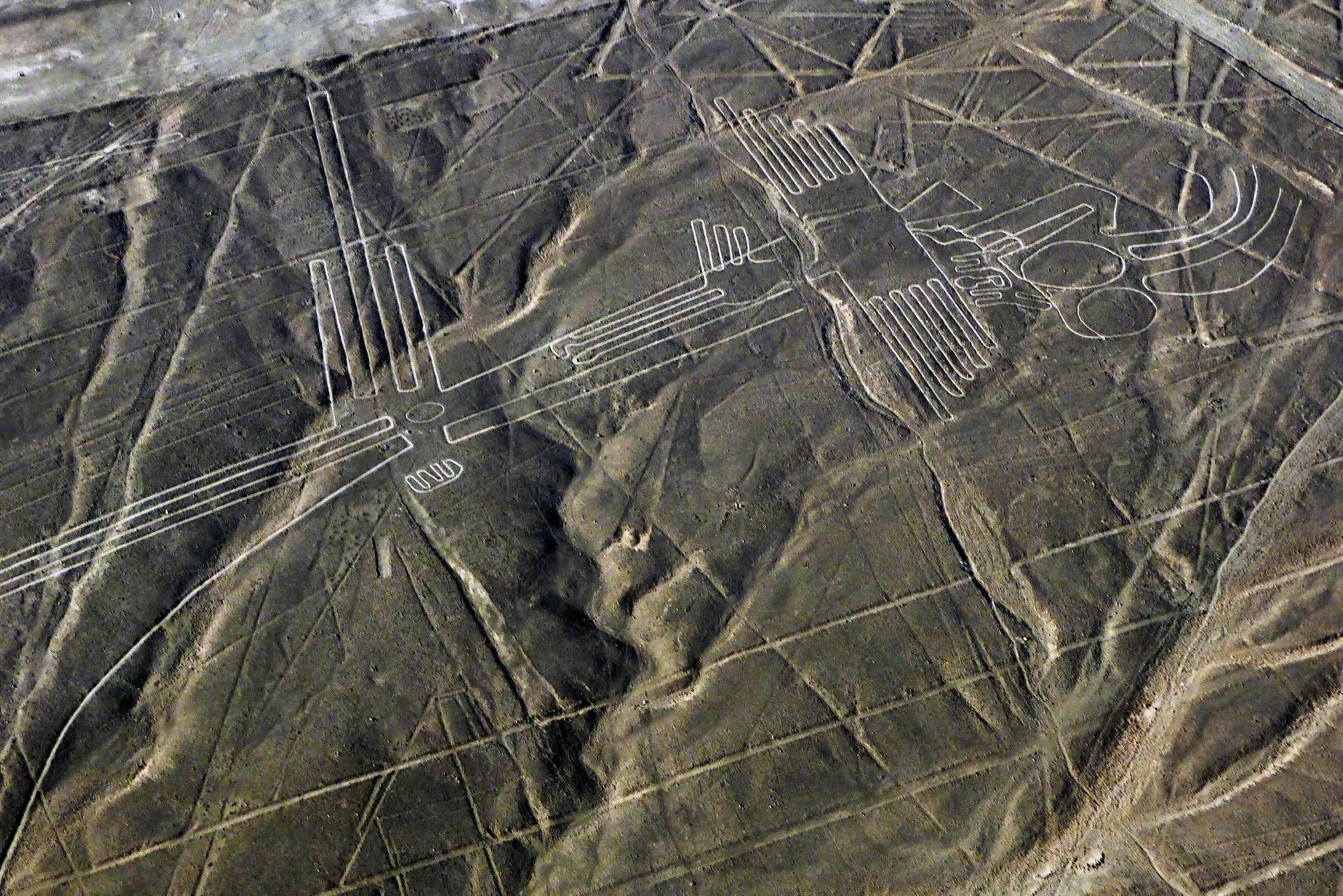 Die Nazca-Linien aus der Luft