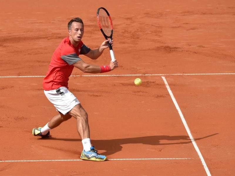 Philipp Kohlschreiber ist heute in Paris gefordert. Foto: Angelika Warmuth