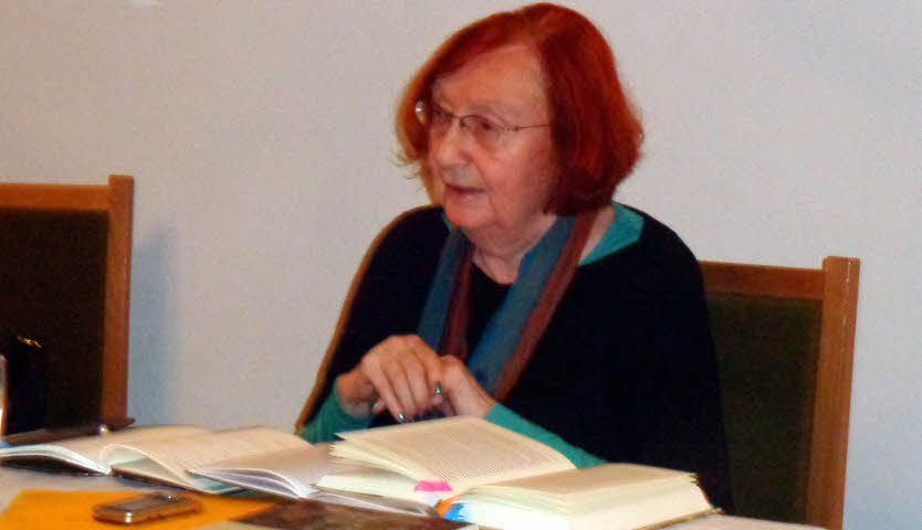 Die Autorin Waltraud Lewin stellt in einer Lesung in der Lichtenburg Frauen der Reformation vor, die sie beeindrucken.