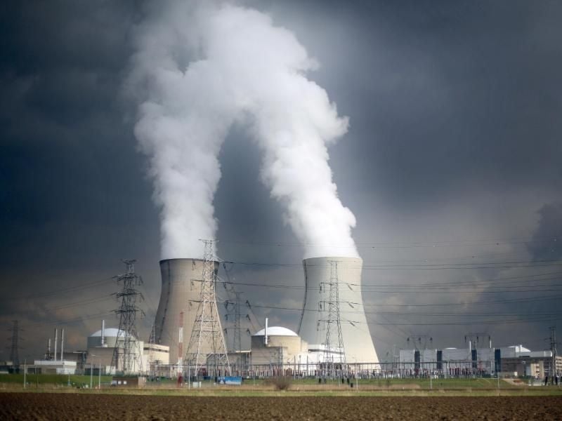 DAs Atomkraftwerk Doel (Archivbild)