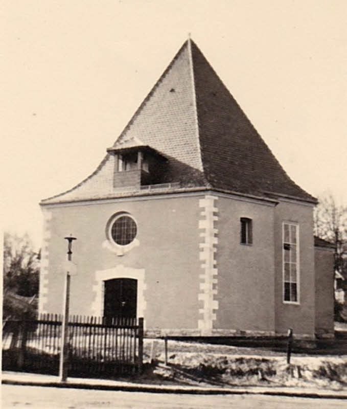 Die Kirche wie sie sich auch heute noch zeigt, inzwischen mit Erneuerungen.