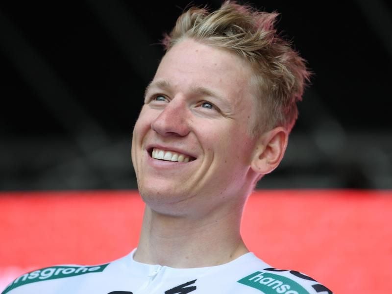Pascal Ackermann kam bei der 4. Giro-Etappe als Vierter ins Ziel. Foto: Arne Dedert