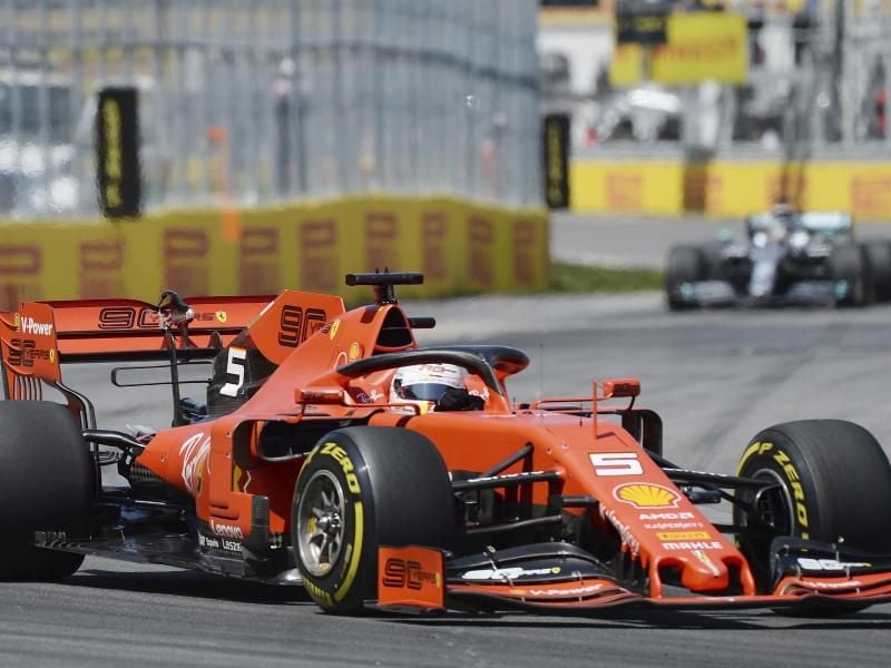 Vettel startete von der Pole, konnte das Rennen aber nicht gewinnen. Foto: Ryan Remiorz/The Canadian Press/AP