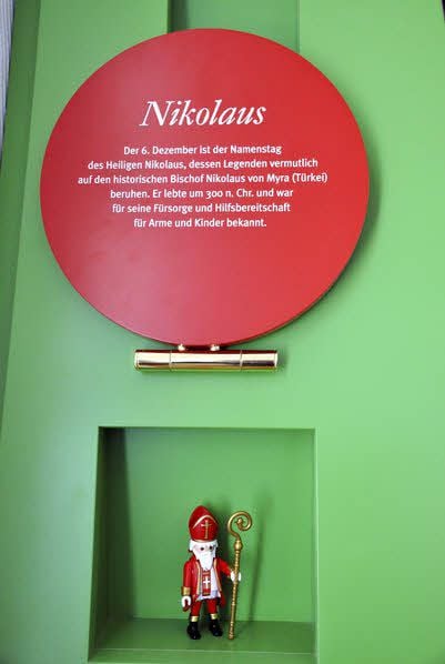 Der Nikolaus im Bibelturm
