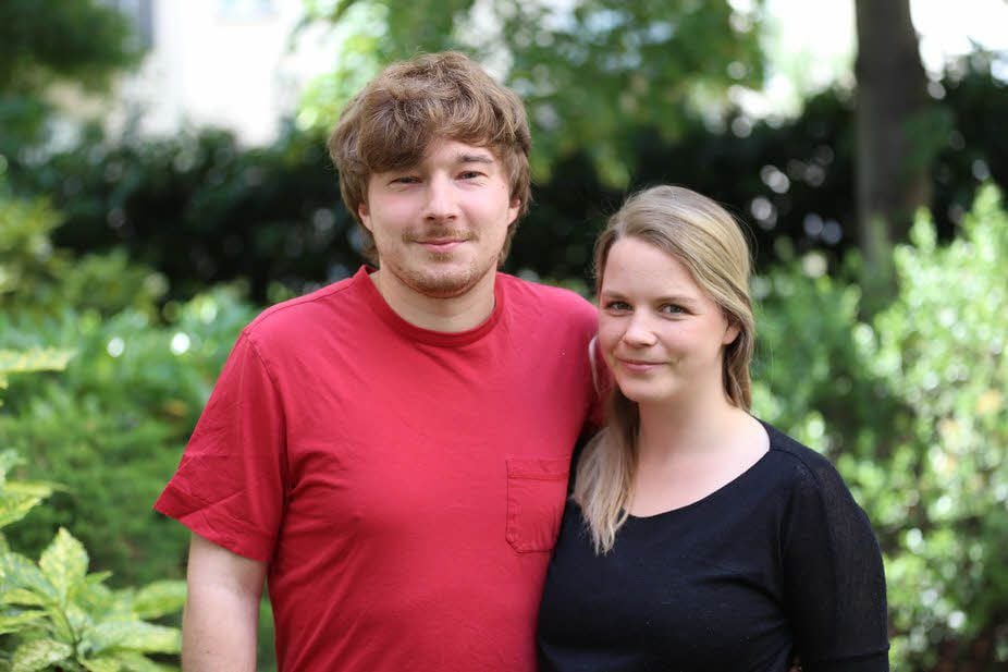 Während seiner schweren Krebserkrankung kann der Roßbacher und jetzige Wahl-Hallenser Christian Morlock unter anderem auf die volle Unterstützung seiner Freundin Sophie Boguslawski setzen.