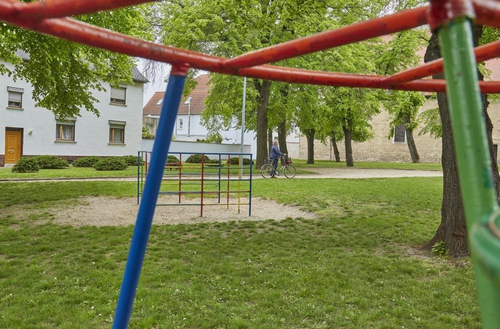Die aktuellen Spielgeräte auf dem Platz werden kaum noch genutzt.