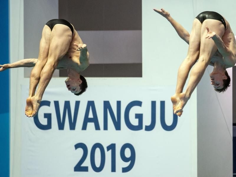 Bei den Schwimm-Weltmeisterschaften in Südkorea geht es auch schon um einige Startplätze für die Olympischen Spiele 2020. Foto: Bernd Thissen
