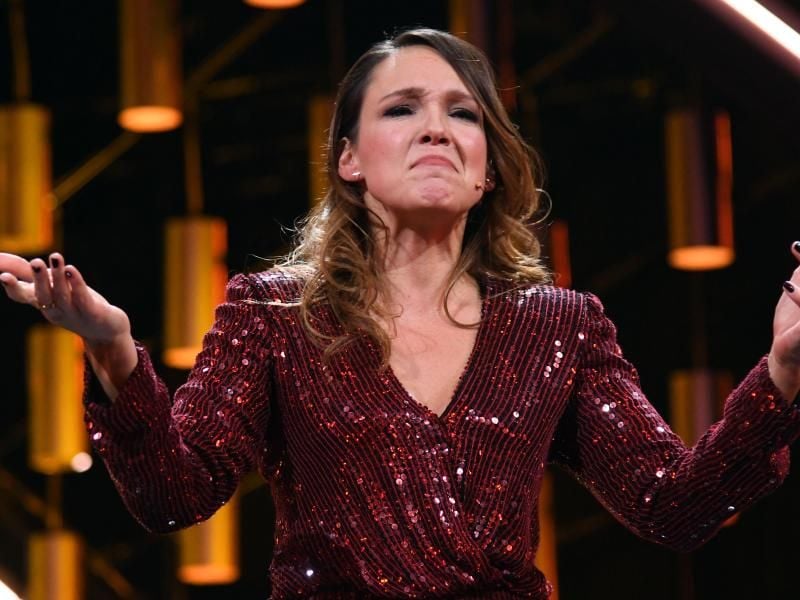 Carolin Kebekus moderierte die Verleihung des Deutschen Comedypreises 2018. Foto: Henning Kaiser