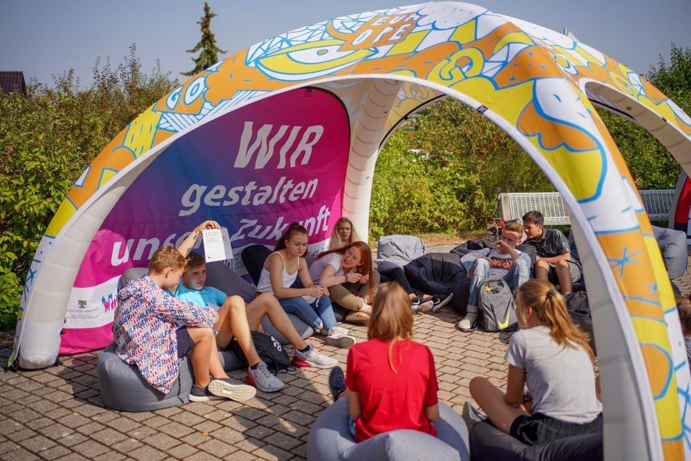 „Wir gestalten unsere Zukunft“: Das Demografie-Projekt des Landesentwicklungsministeriums macht Halt im Gymnasium Laucha.