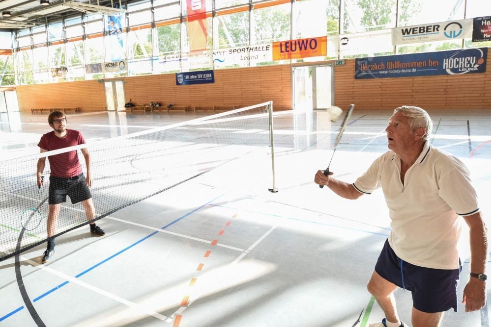 Der Lehrmeister: Manfred Kaufmann spielt mit der Gelassenheit der Routine.