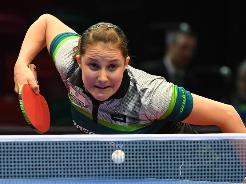 Sabine Winter brachte die deutschen Tischtennis-Frauen bei der Team-WM in Führung. Foto: Carmen Jaspersen