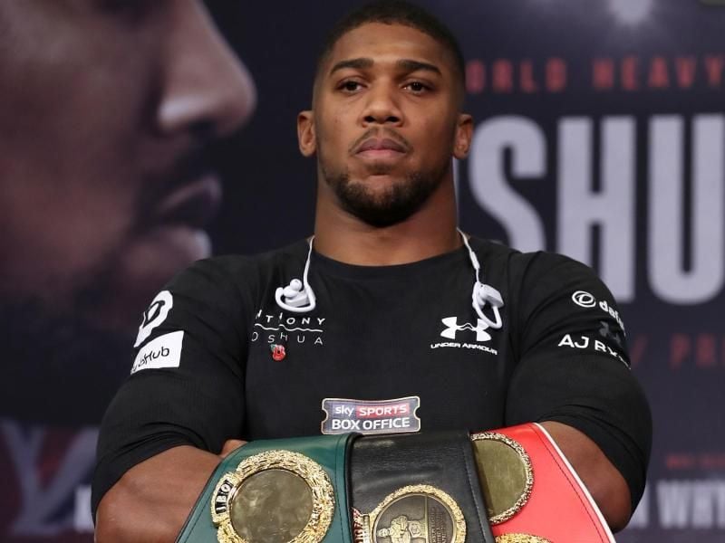 Boxweltmeister Anthony Joshua will seine Gürtelsammlung vergrößern Foto: Nick Potts/PA Wire