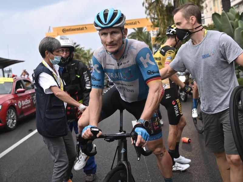 Fährt vermutlich seine letzte Tour de France: André Greipel. Foto: Marco Bertorello/AFP/dpa