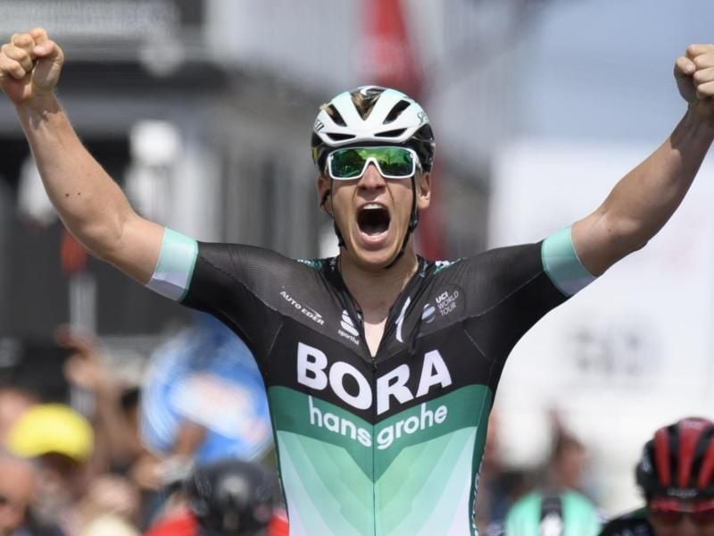 Hat sich bei der Traditionsfahrt Critérium du Dauphiné seinen zweiten Profisieg geholt: Pascal Ackermann. Foto (Archiv): Laurent Gillieron/KEYSTONE Foto: Laurent Gillieron