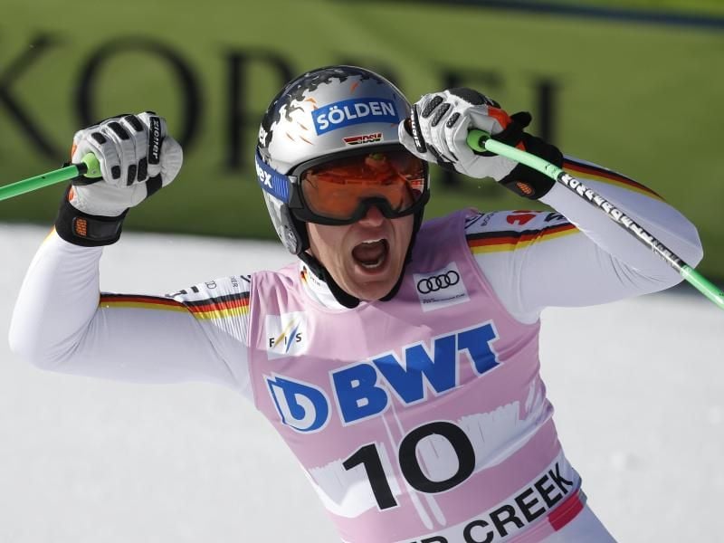Fuhr zuletzt in Beaver Creek auf das Podium: Thomas Dreßen. Foto: John Locher