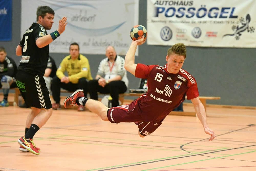 Auch Max Fuchs trug mit einer guten Leistung zum HCB-Sieg über Hermsdorf bei.