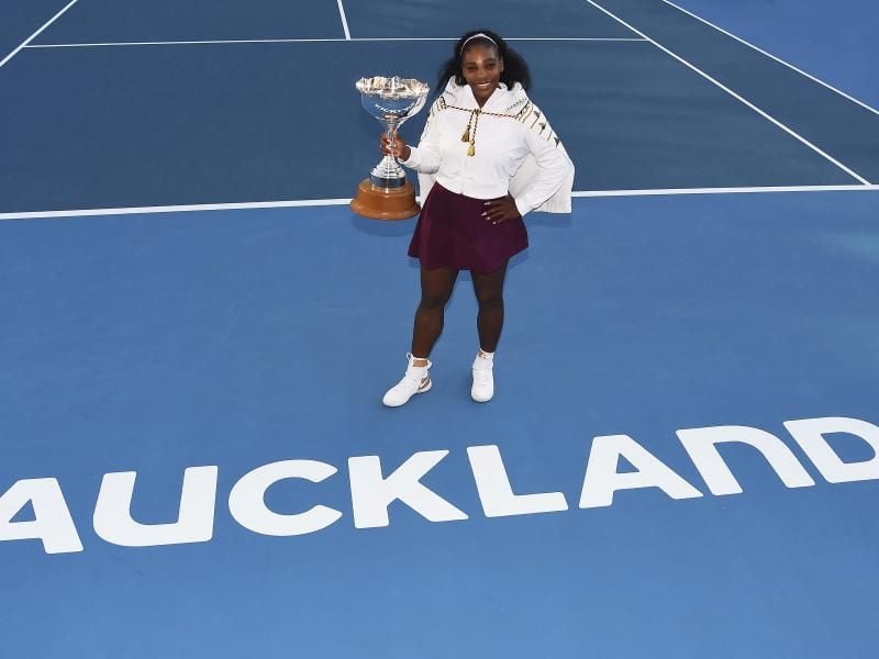 Serena Williams wird ihren Titel in Auckland nicht verteidigen können. Foto: Chris Symes/Photosport/dpa