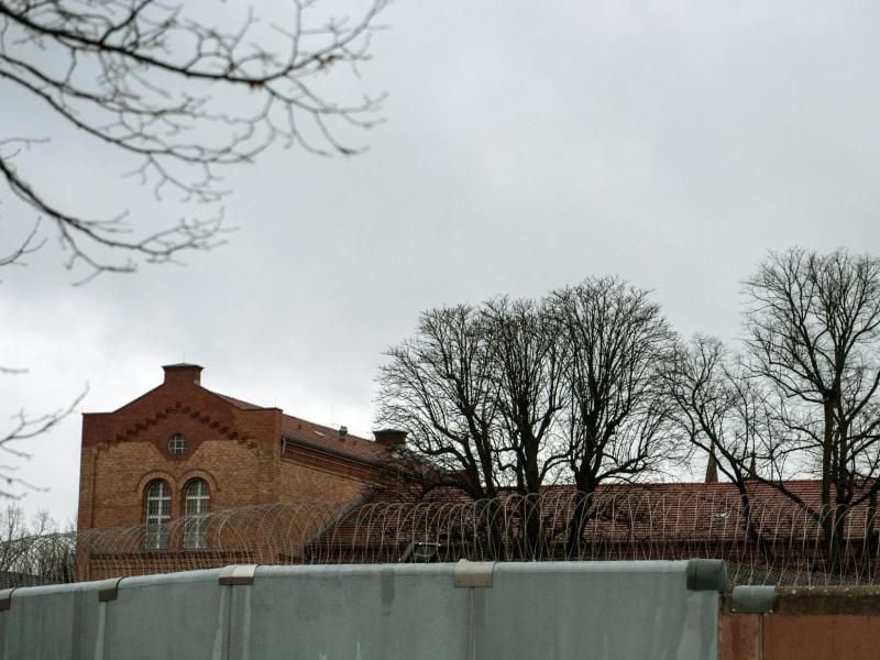 Blick auf die Justizvollzugsanstalt (JVA) Plötzensee in Berlin. Foto: Paul Zinken
