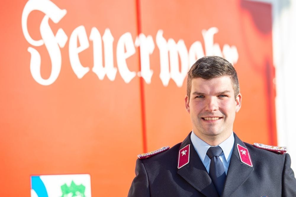 Der 31-jährige Andreas Rößler steht seit 2018 der Ortsfeuerwehr Zscheiplitz vor. Er folgte auf Florian Markwardt.