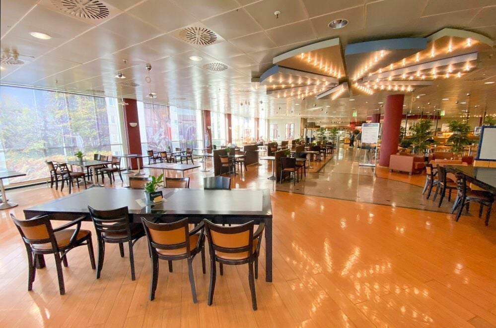 Das Karstadt-Restaurant in Dessau