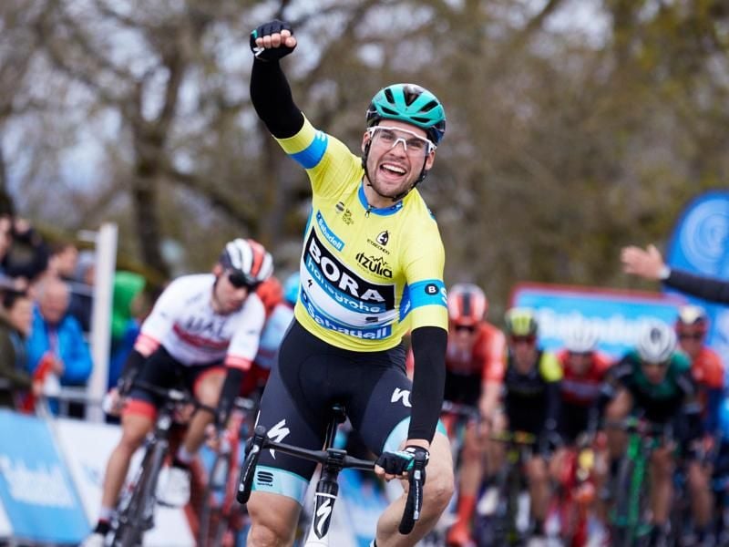 Zählt zum erweiterten Kreis für die Tour de France: Maximilian Schachmann vom Team Bora-hansgrohe. Foto: Ion Alcoba Beitia/gtres/dpa