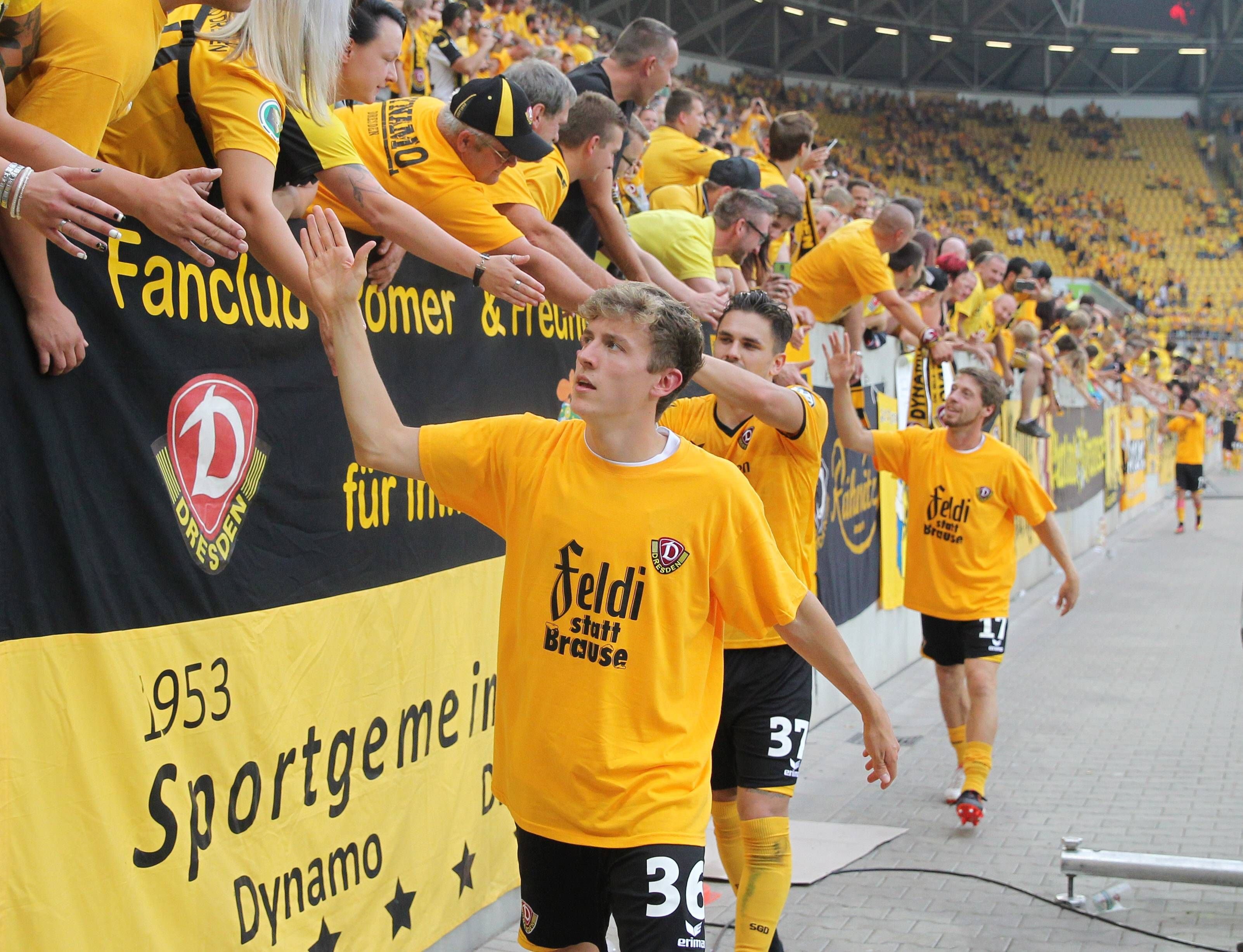 Gibt es Ende Oktober im DDV-Stadion zu Dresden den nächsten Pokalerfolg zu feiern?