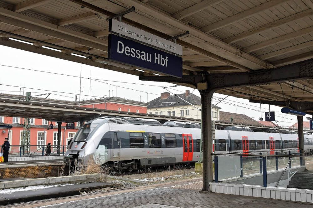 Fernzüge bleiben in Dessau auch 2019 Mangelware.
