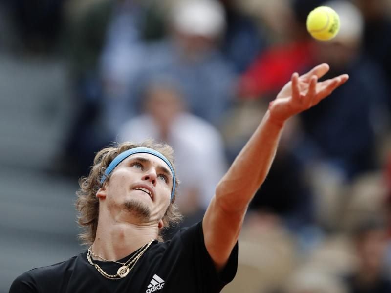 Zverev hatte mit dem schwedischen Qualifikanten kaum Probleme und steht in der dritten Runde. Foto: Christophe Ena/AP