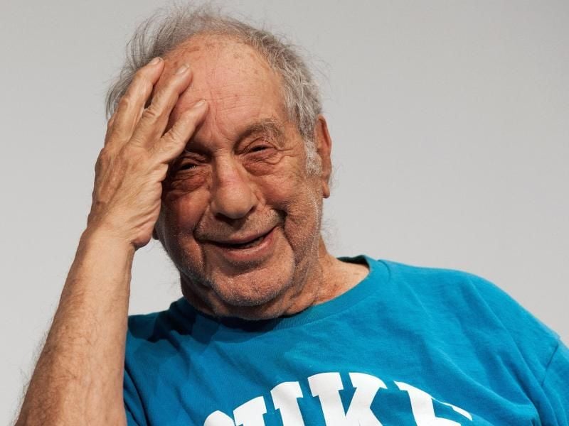 Der Fotograf Robert Frank (2012). Foto: Lukas Lehmann/epa