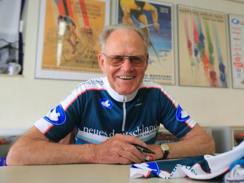 Gustav-Adolf „Täve” Schur: „Der Sport in der DDR war gut, weil er beispielhaft den Aufbau der Gesundheit vorantrieb und dabei auch noch international erfolgreich war.” Foto: Jens Wolf