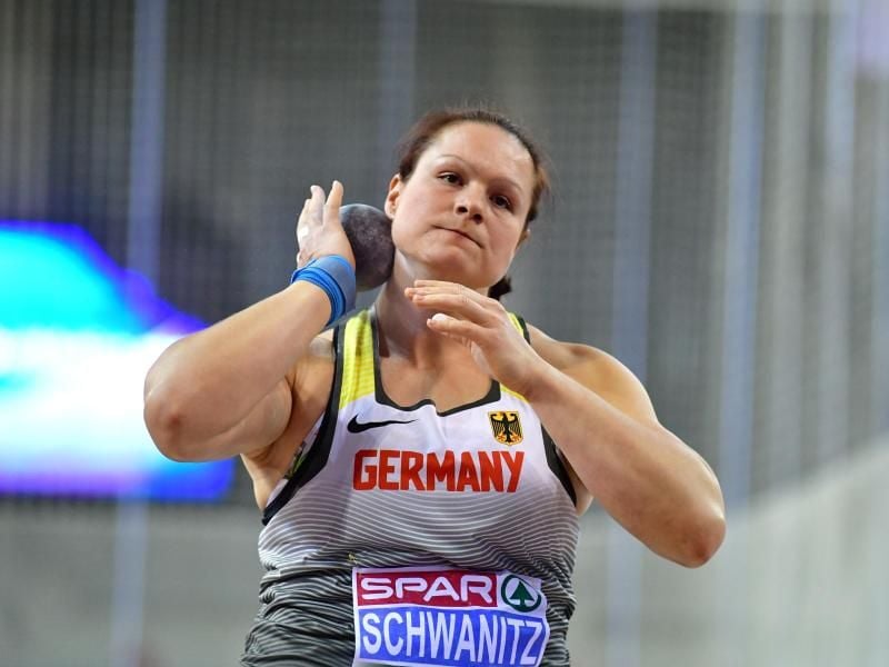 Gab in Halle der Konkurrenz das Nachsehen: Christina Schwanitz. Foto: Soeren Stache