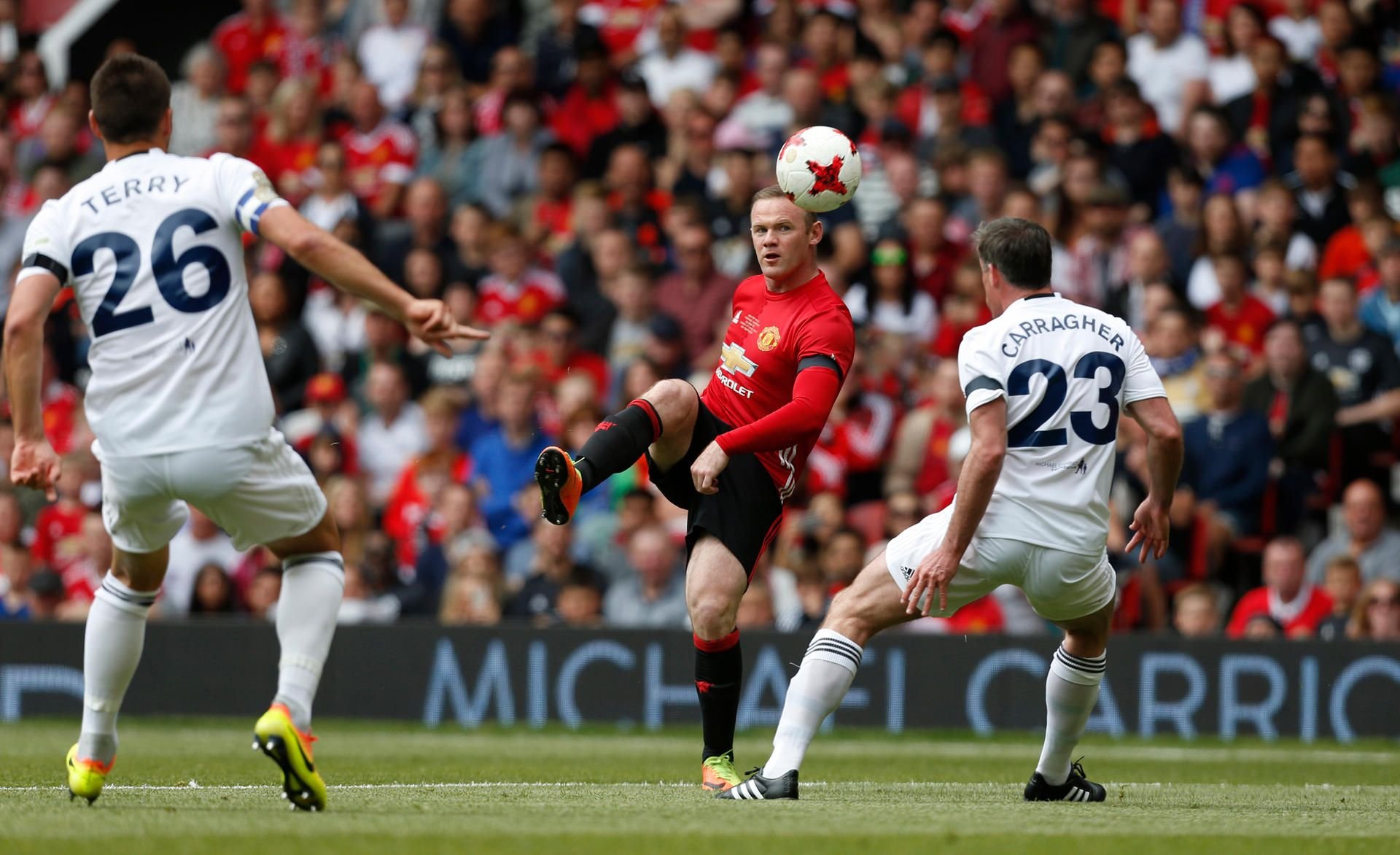 Wayne Rooney im Trikot von Manchester United.